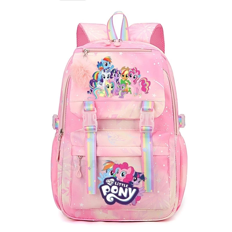 My Little Pony Backpacks Leisure Shoulder Bag Women Men Laptop Mochila shoolbag Travel Rucksack for Female Mele