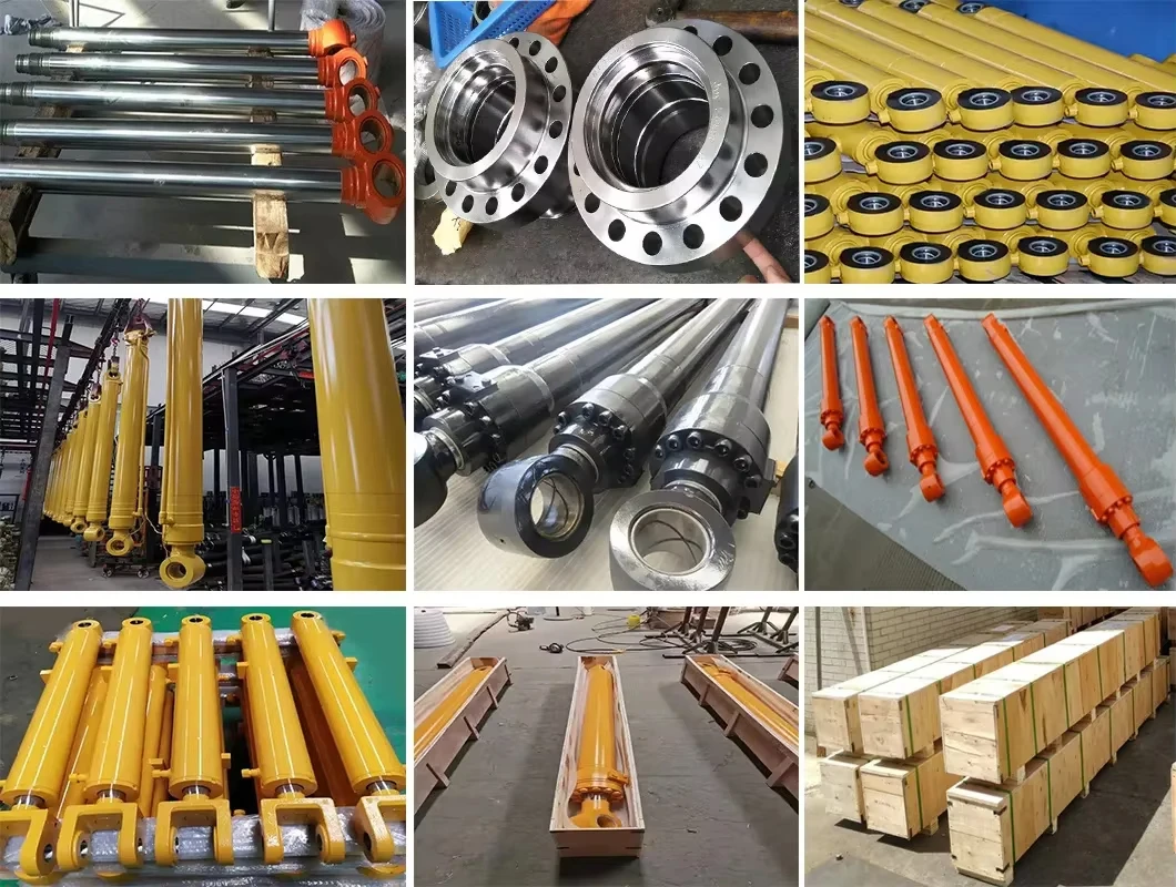 Long-term Service High Speed Linear Actuator Various Mechanical Equipment Accessories Adjustable Part Hydraulic Cylinder
