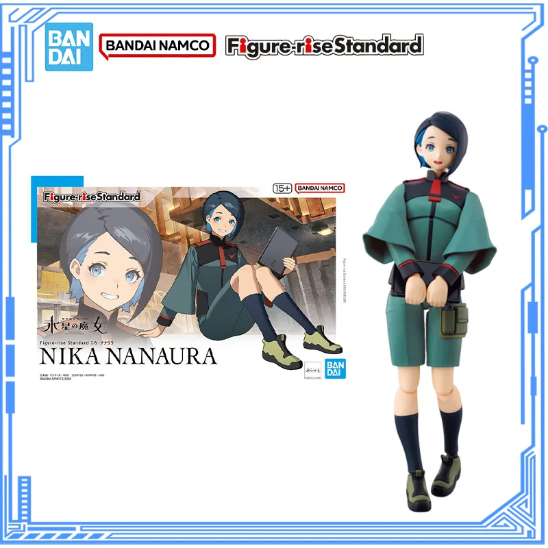 

Bandai Genuine Gundam Model Kit Figure-rise Standard Nika Nanaura Action Figures Collection Assembly Model Toys Christmas Gifts