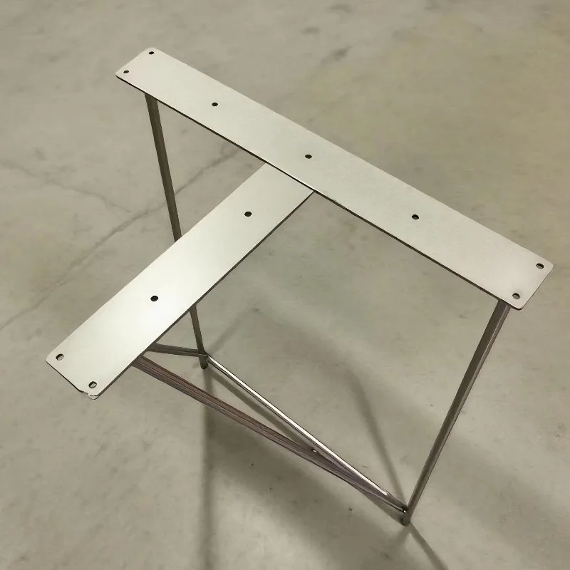 

Stainless steel table legs dining table foot bracket bar leg support legs table foot large plate universal bracket support rack