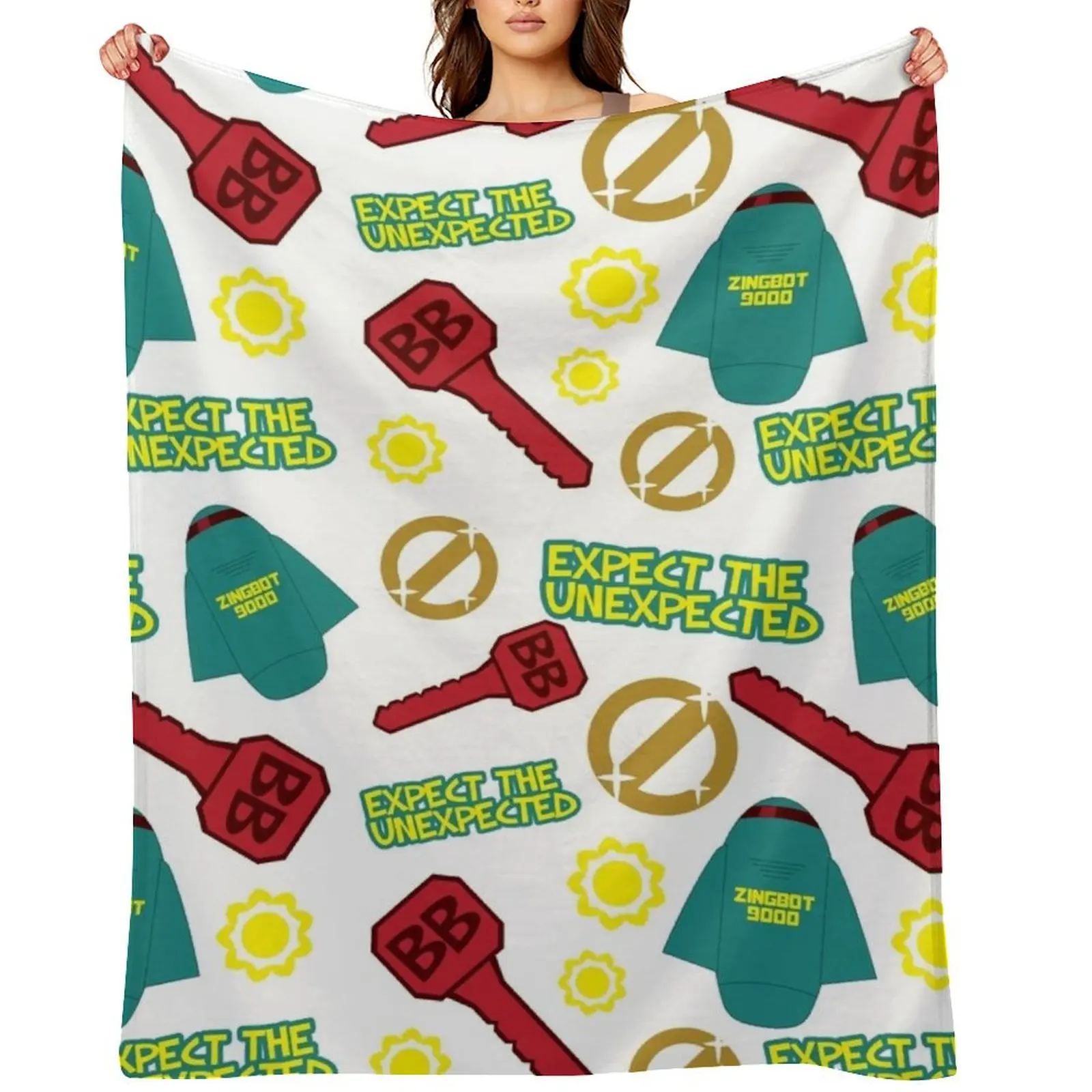 

Big Brother Icon Pattern Throw Blanket Luxury St Beautifuls Cute Plaid Flannel Fabric Blankets