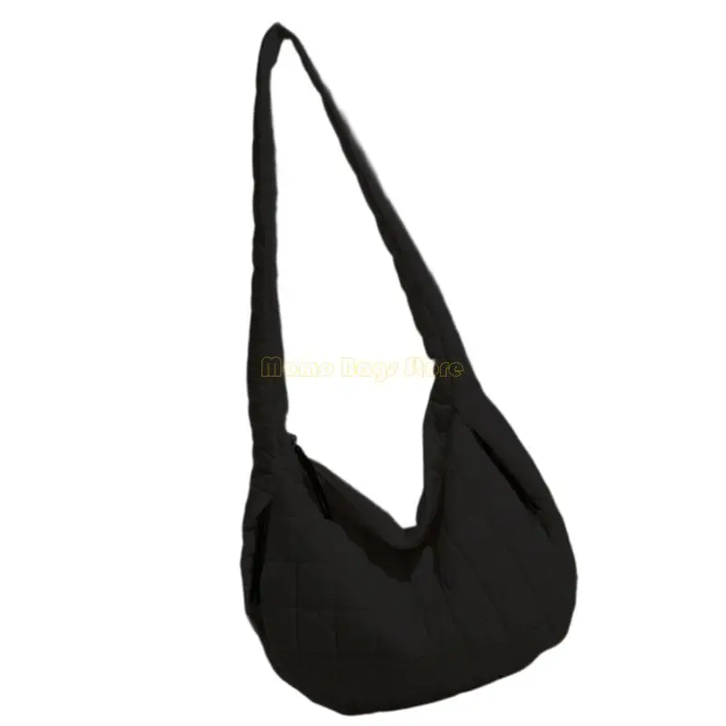 

X90D Elegant Crossbody Handbag With Multiple Carrying Option Lightweight Wrinkle Texture For Daily