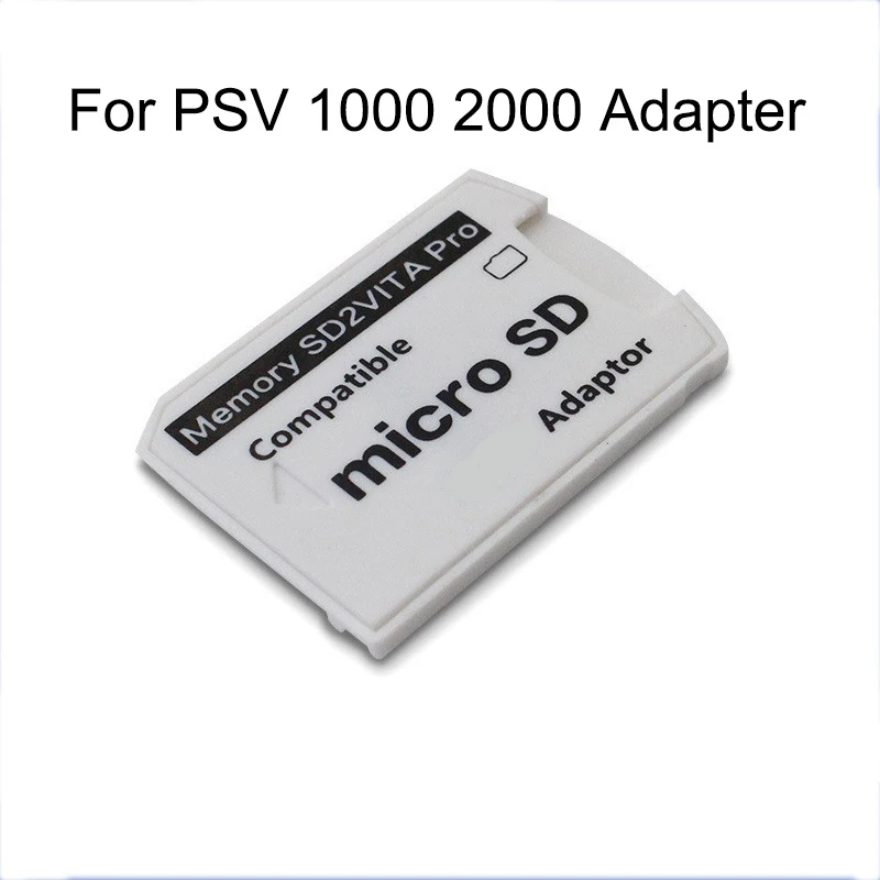 Single Slot Card Reader SD2VITA for PS Vita Memory TF Card Memory Stick Reader for PSV 1000 2000 Adapter 3.65 System