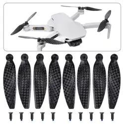 For DJI Mini 4K/Mini SE/Mini 2/Mini 2 SE Propellers 4726F Carbon Fiber Lightweight Low Noise Prop Drone Accessories