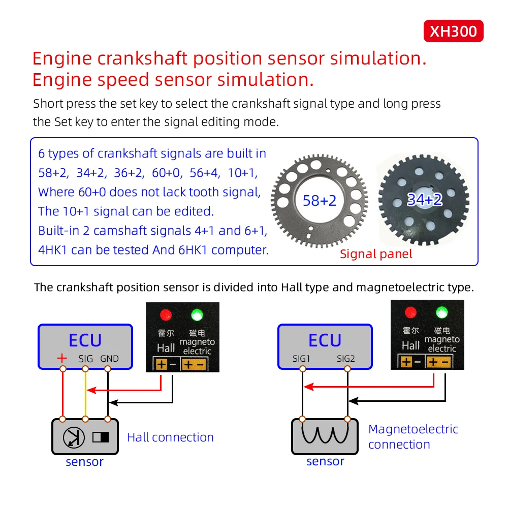Automotive-Sensoren, Widerstände, einstellbarer Widerstand, Potenzialsignal-Emulator, Werkzeuge zur Reparatur von Fahrzeugstromkreisen. – Detail 2