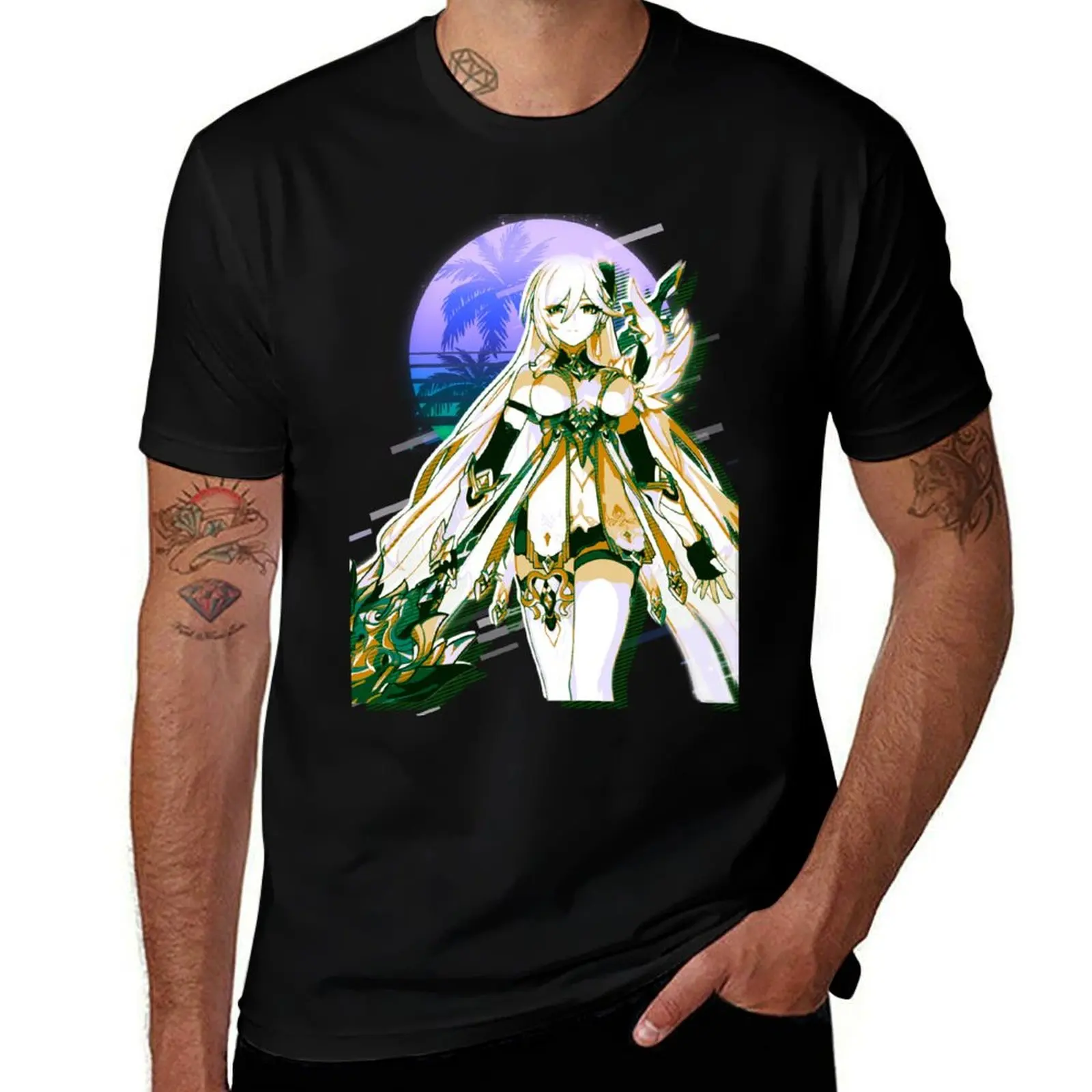 80s Retro Durandal - Palatinus Equinox T-Shirt Outdoor Work Short Sleeve Top