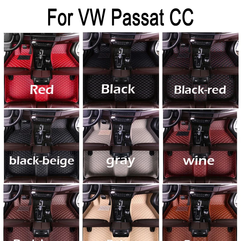 

Автомобильные коврики для Volkswagen VW Passat CC 2008 ~ 2016 аксессуары для интерьера