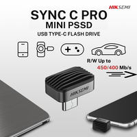 HIKSEMI ULTA MINI Type-C USB 256GB 128GB Solid State Drive for Dashcam Mobile Mac PC Car Drive Drving