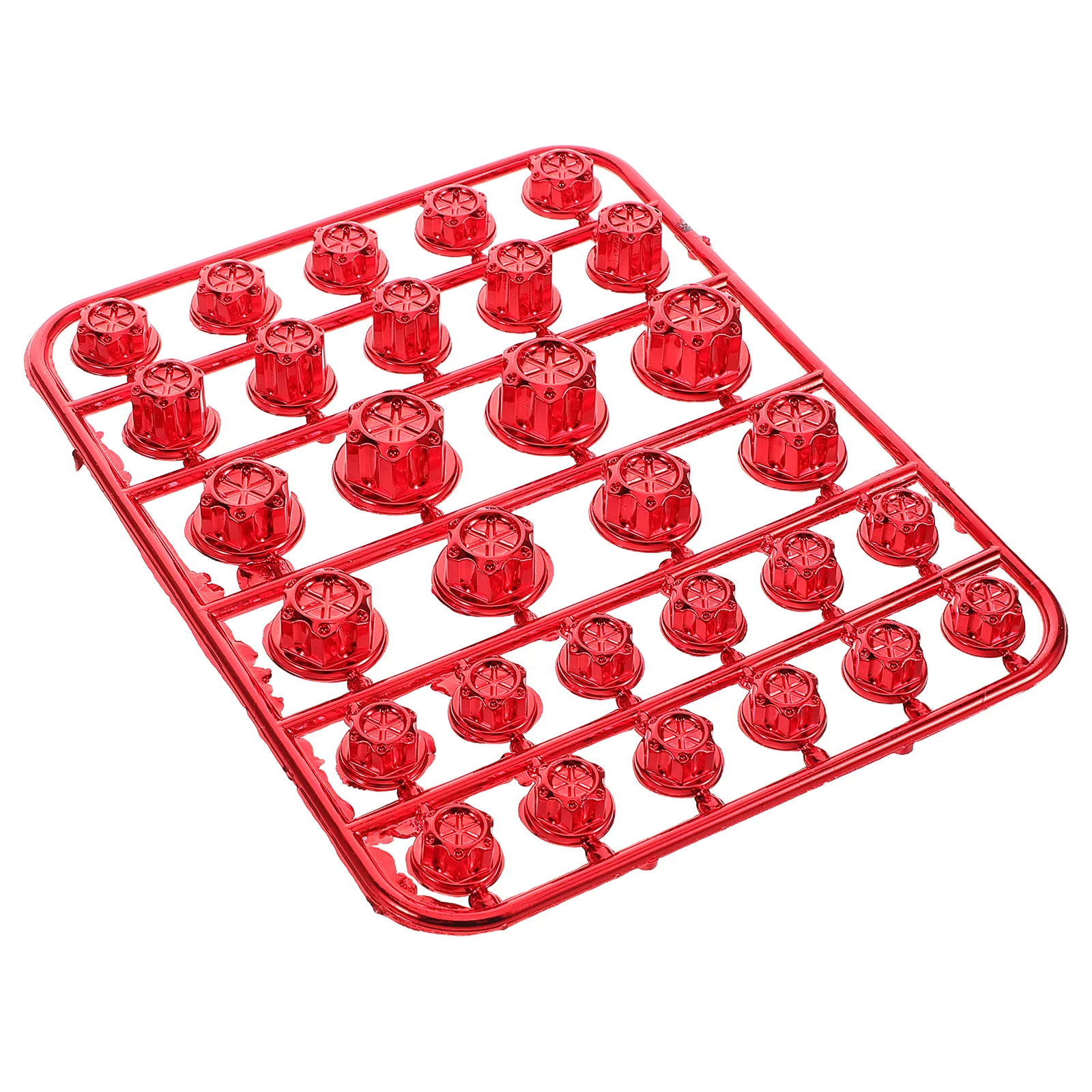 

30Pcs Motorcycle Decorative Screw Caps Modified Hexagon Bolt Covers Enhanced Appearance Easy Install Fastener Trims for Bike