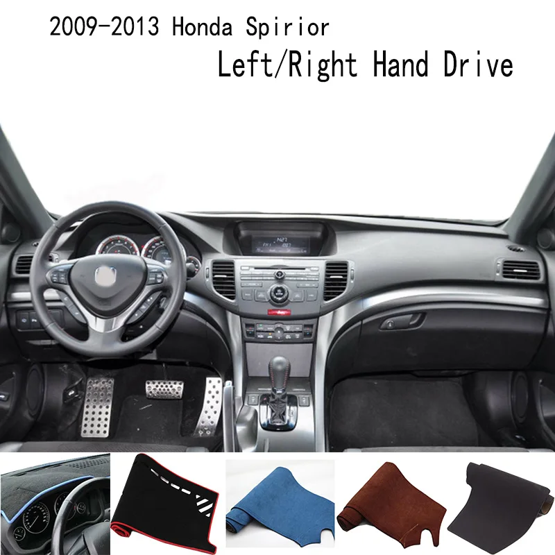 For Honda Spirior CU1 CU2 2009-2013 Accessories Dashboard Cover Instrument Panel Dash Mat Dashmat Protective Pad