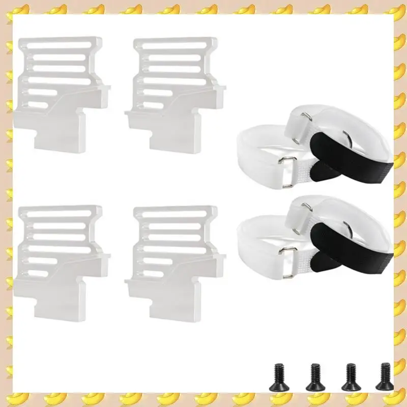 

Для Traxxas 1/6 4WD XTR 8S держатель аккумулятора, крепежная база, нейлоновая наклейка, усилитель аккумулятора XTR, простой в использовании, черный