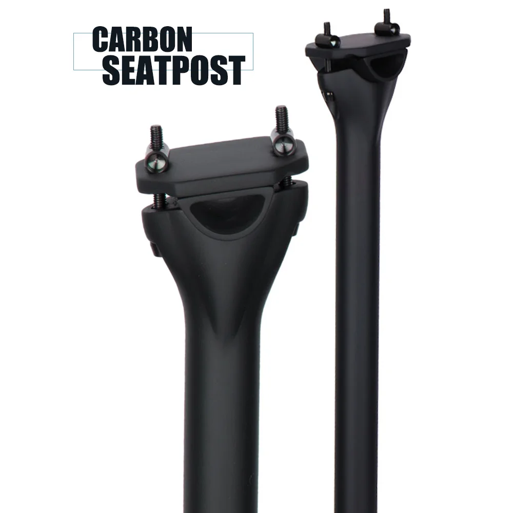 ELITAONE Faser Carbon Fahrrad Sattelstütze MTB/Rennrad Sattelstütze UD Matt 27,2/30,9/31,6mm Fahrrad Teile – Detail 2