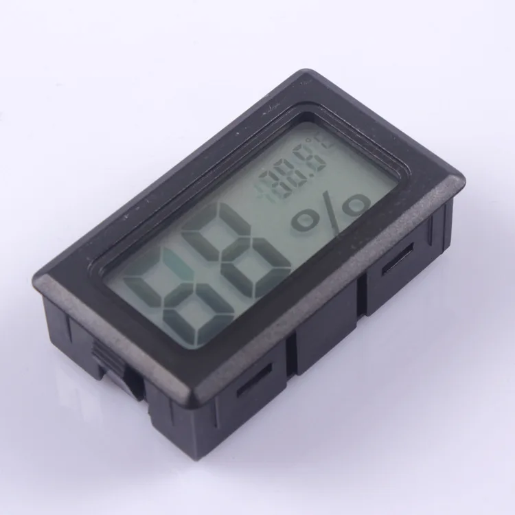 Cigar Moisture Meter Tobacco Hygrometer Cigarettes Damp Detector Density Digital Smoking Humidity Electronic Temperature LCD