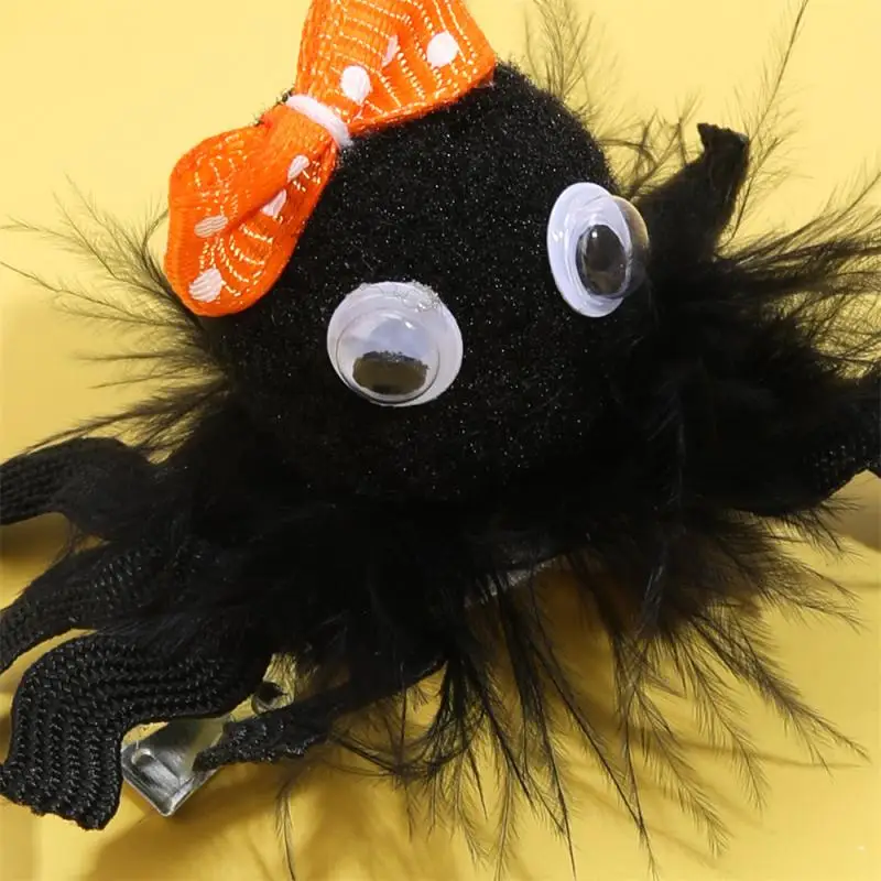 Halloween Spider Hair Clips para bebês, grampos bonitos, presilhas, cocar, crianças, decoração de festa, acessórios para cabelo