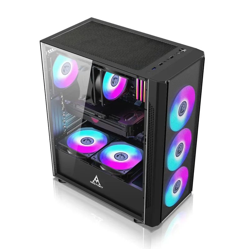 

U30 tempered glass side water-cooled ocean view room desktop console computer case atx case