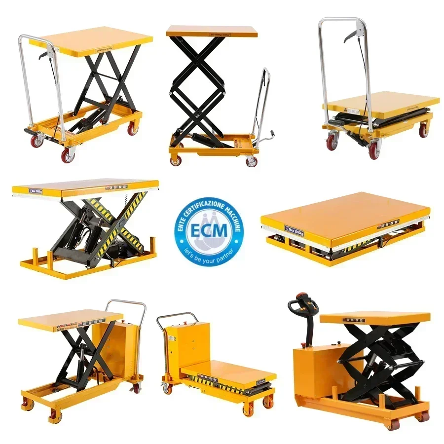 Scissor Electric Lift Platform Car Lift Table 2m 3m 500kg Hydraulic Lift