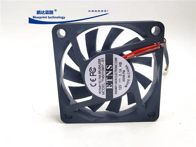 pa 6010 Hydro Bearing 12v0. 1A Mute 60*60 * 10mm Brushless DC Chassis Cooling Fan 60*60*10MM