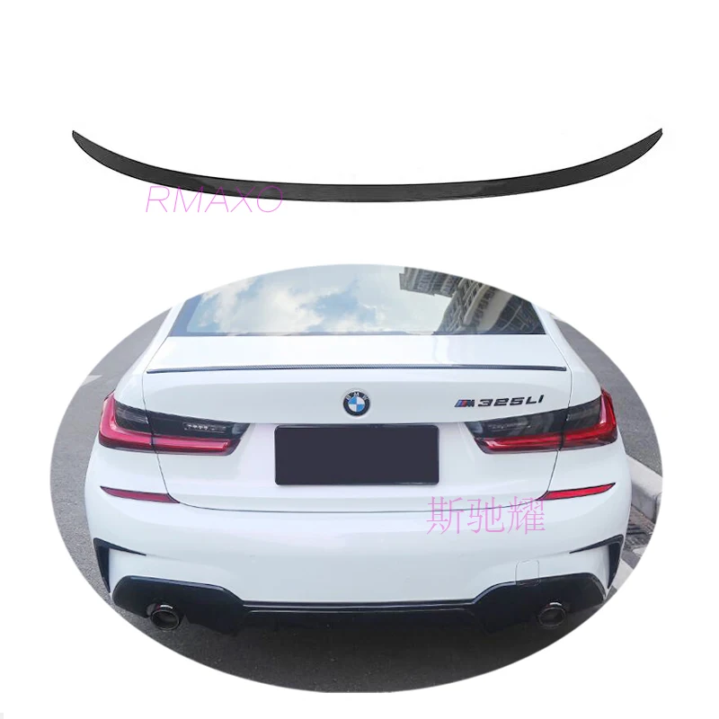 For G20 G28 Spoiler 2020-2021 BMW 3 series 320i 325li 328i Spoiler M3-S ABS plastic Material Car Rear Wing Color Rear Spoiler