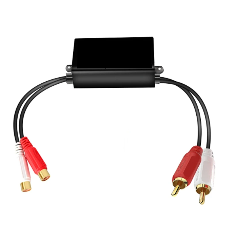 إلغاء الصوت عازل الصوت الضوضاء الحالية عازل الصوت مرشح عازل الصوت ستيريو Rca المعزل