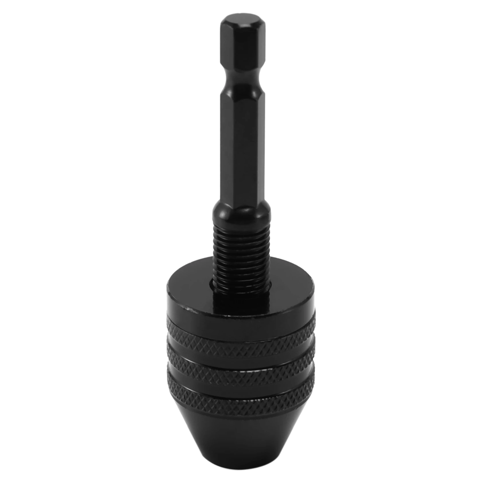 A02M-2X 0.3-8Mm 1/4 Inch Keyless Drill Chuck Screwdriver Impact Driver Adaptor Hex Shank Drill Grinder