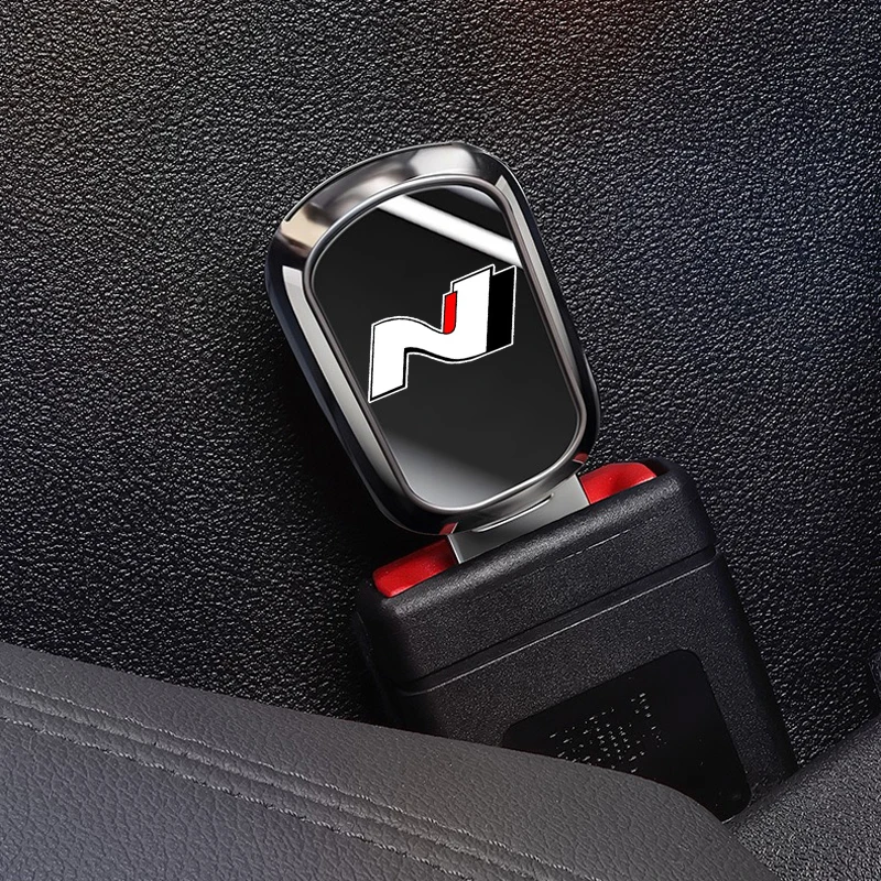 Car Seat Belt Clip Extension Plug Car Safety Seat Lock Buckle For Hyundai N Line i20 i30 Sonata Tucson Azera Elantra Accessories