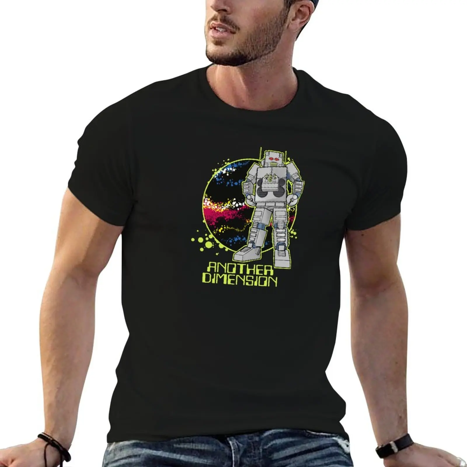 Another Dimension T-Shirt oversized t shirt anime mens t shirts