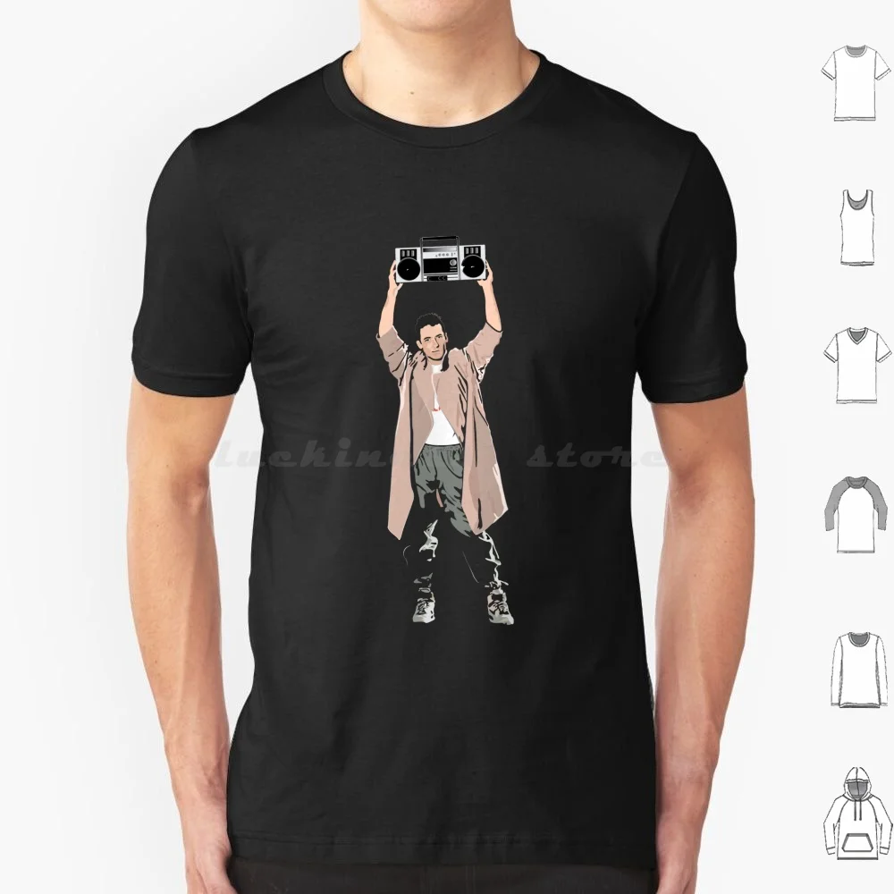 Lloyd Dobler-Say Anything T Shirt Cotton Men Women Diy Print Lloyd Dobler Say Anything Boombox Serenade