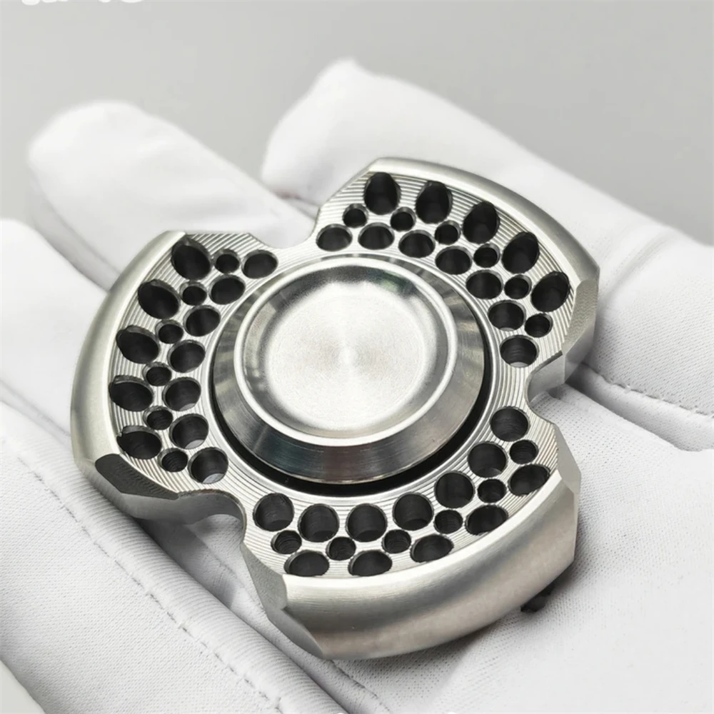 Forno de aço inoxidável edc fidget spinner anti estresse brinquedos slider fidget tdah alívio da ansiedade foco sensorial brinquedos inquietos