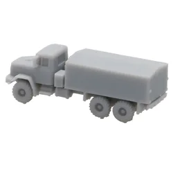 10PCS 1/2000 1/700 1/350 KrAZ-6322 Military Vehicle Semitrailer Tractor Length 4mm 13mm 26mm Resin Model Soldier Cargo Truck