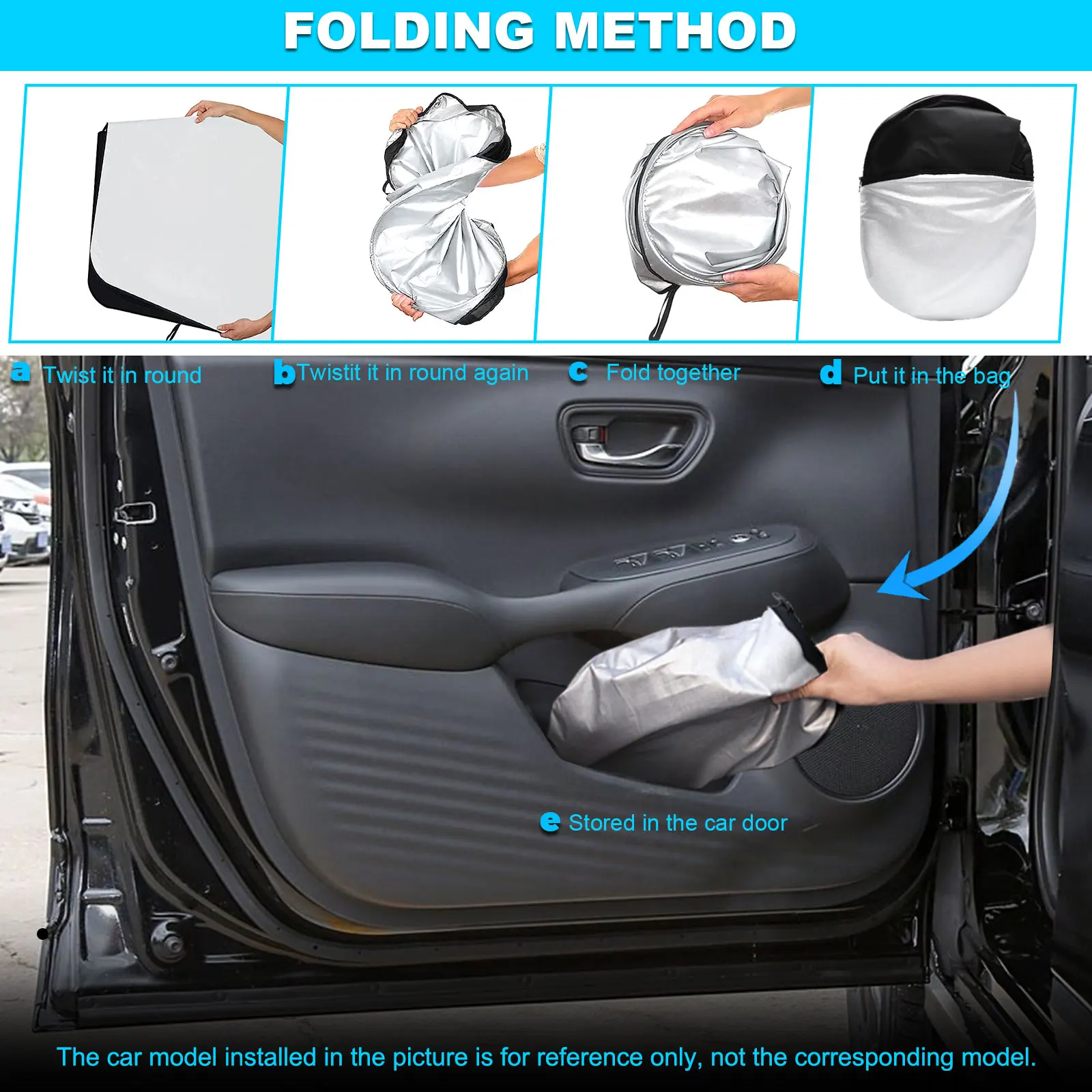 مخصص صالح الزجاج الأمامي الشمس الظل ل 1996-2025 شيفروليه اكسبرس البضائع فان ظلة ل تشيفي اكسبرس الشمس قناع حامي