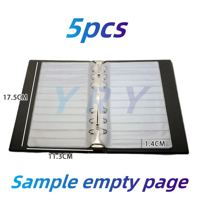 5pcs/lot Sample Book Empty page Resistor Capacitor Inductor IC SMD SMT Components  For 0402/0603/0805/1206 Electronic Component