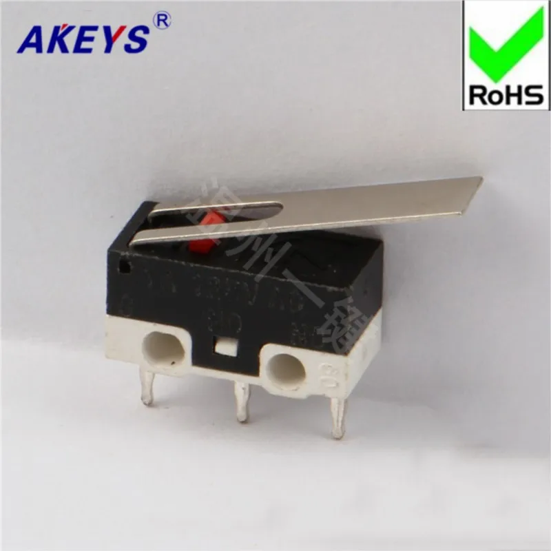 10 PCS MS-003 (18mm) long JL013-16 three-legged straight-footed small micro-switch rectangle