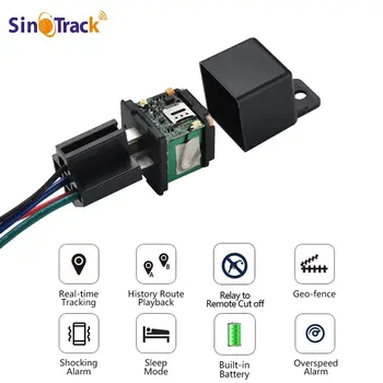 자동차 GPS 추적기 ST-907 추적 릴레이 장치 GSM 탐지기 원격 제어 도난 방지 모니터링 차단 오일 시스템 무료 앱 포함