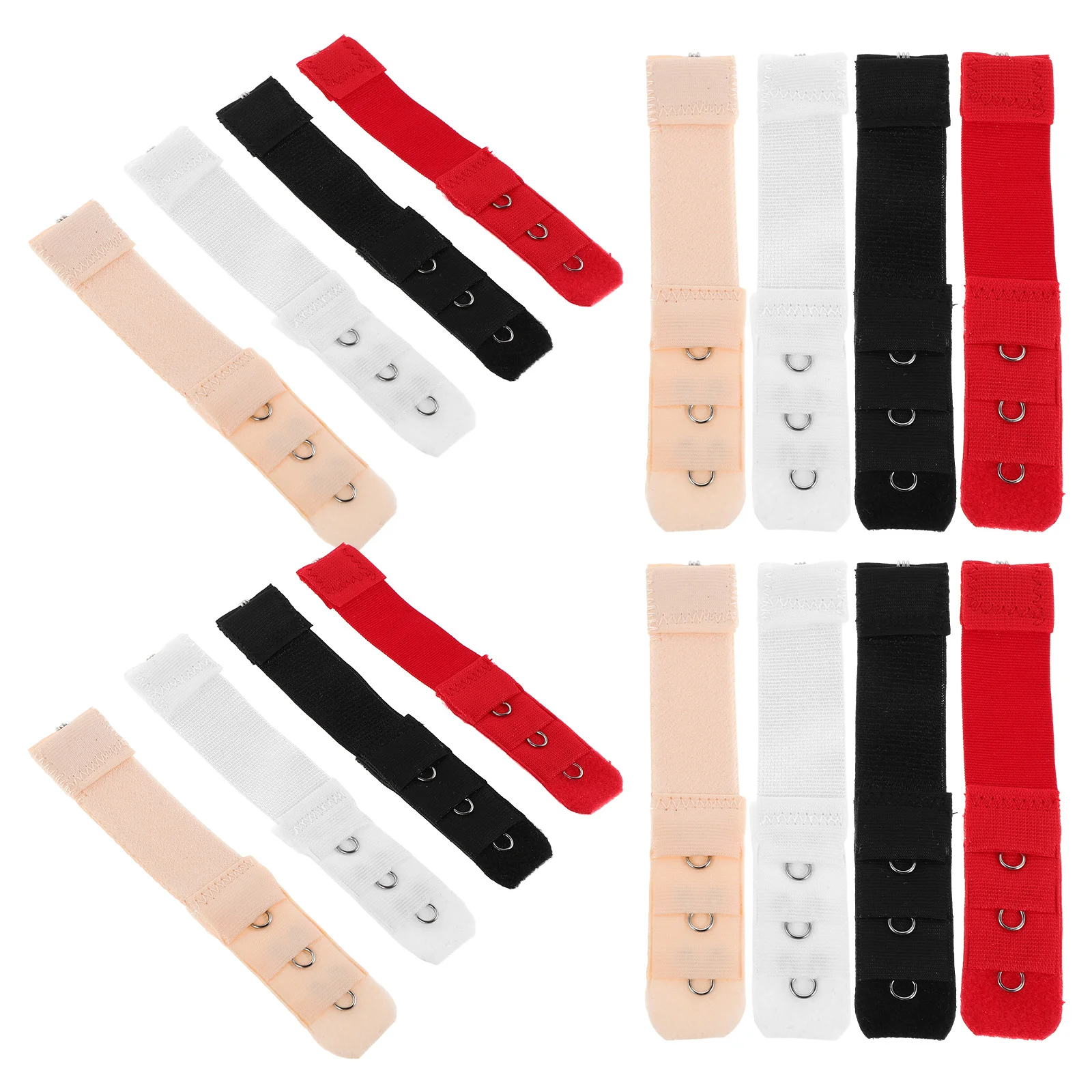 16 قطعة تمديدات حمالة الصدر هوك البرازيلي تمديد حزام الظهر قابل للتعديل للارتداء اليومي الحمل الرياضة ملابس داخلية مرنة موسع