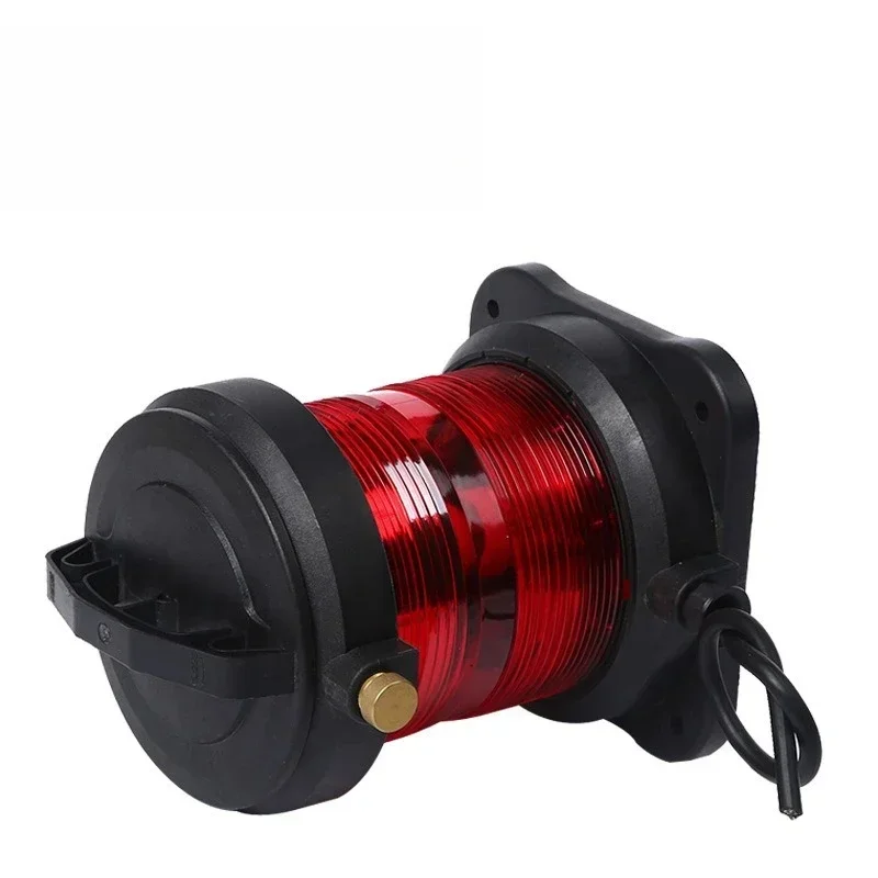 Ring light out of control warning light Marine single-layer navigation signal light red