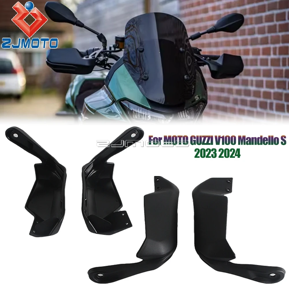 

NEW Protective Hand Guards Handle Shield-Durable ABS Construction For High-Speed Adventures For MOTO GUZZI V100 Mandello S 23 24