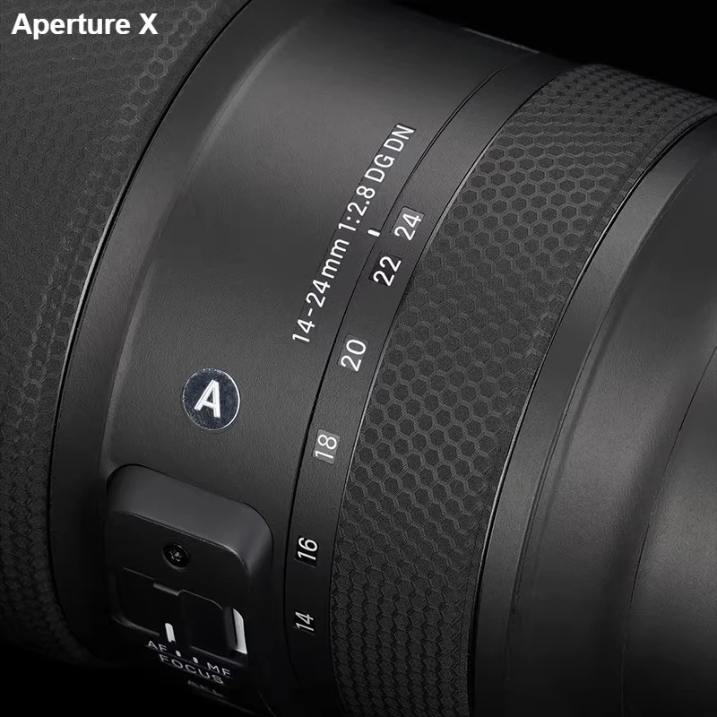 Protector de Lente para Sigma 14-24mm F2.8 DG DN Art (para Montura Sony E/L), Adhesivo Protector de Carcasa con Recubrimiento Anti-Rayones