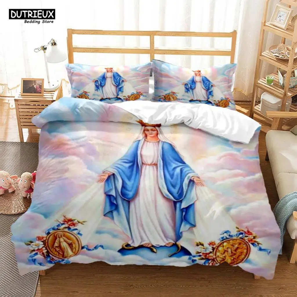 God Digital Print Polyester Bedding Sets Child Kids Covers Boys Bed Linen Set For Teens Bedding Set Bed Set Queen Bedding Set