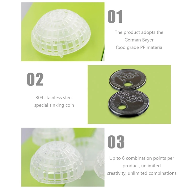 Seaweed Plants Holder Moss Ball Plastic Arch Shaping Filter Kits Aquarium Landscaping Accessories for Fish for Tank