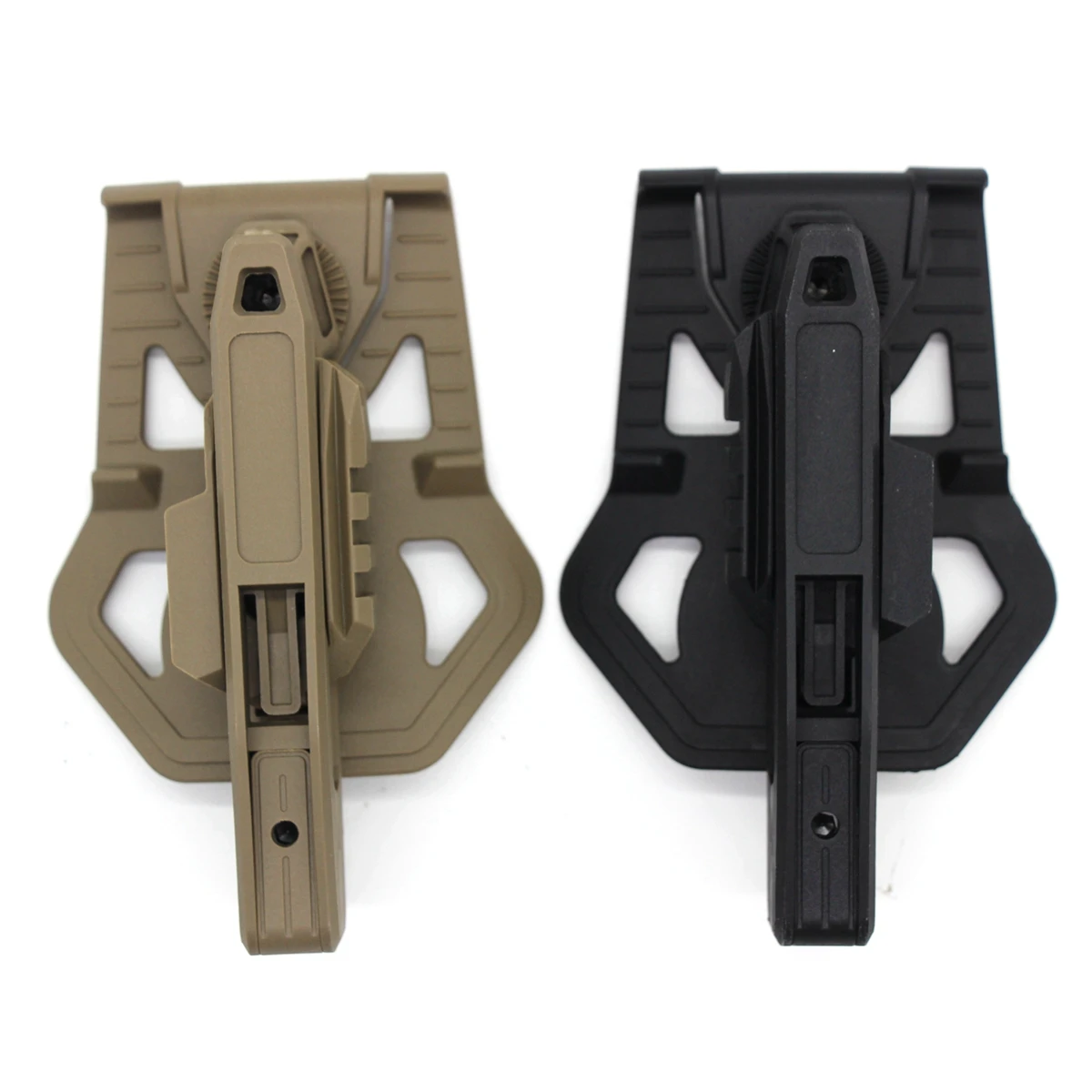 Tactical Gun Holster Hunting Waist Pisolt Holster 9mm Gun Case with Rail for Glock 9mm SW40 357