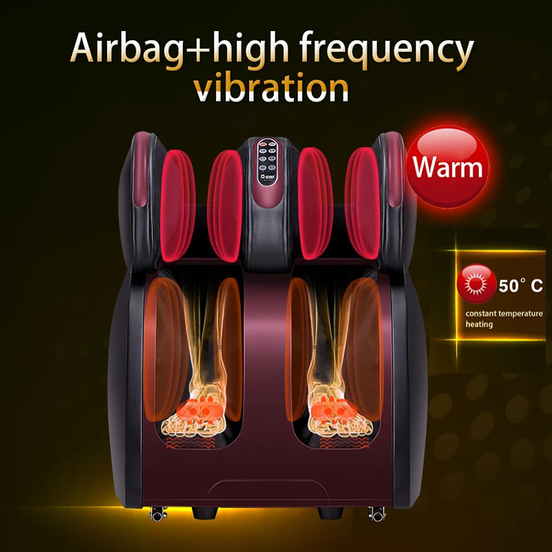 JinKaiRui Electric Vibration Foot Massager Heating Leg Calf Thigh Massage Air Pressure Massagem Fatigue Relief Health Care Gift