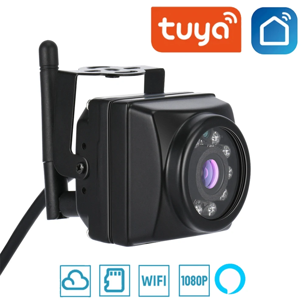 1080P 720P Tuya Smart Mini Wireless WiFi IP Camera Bird Cage Small Size Outdoor Home Security Automatic CCTV Video Surveillance