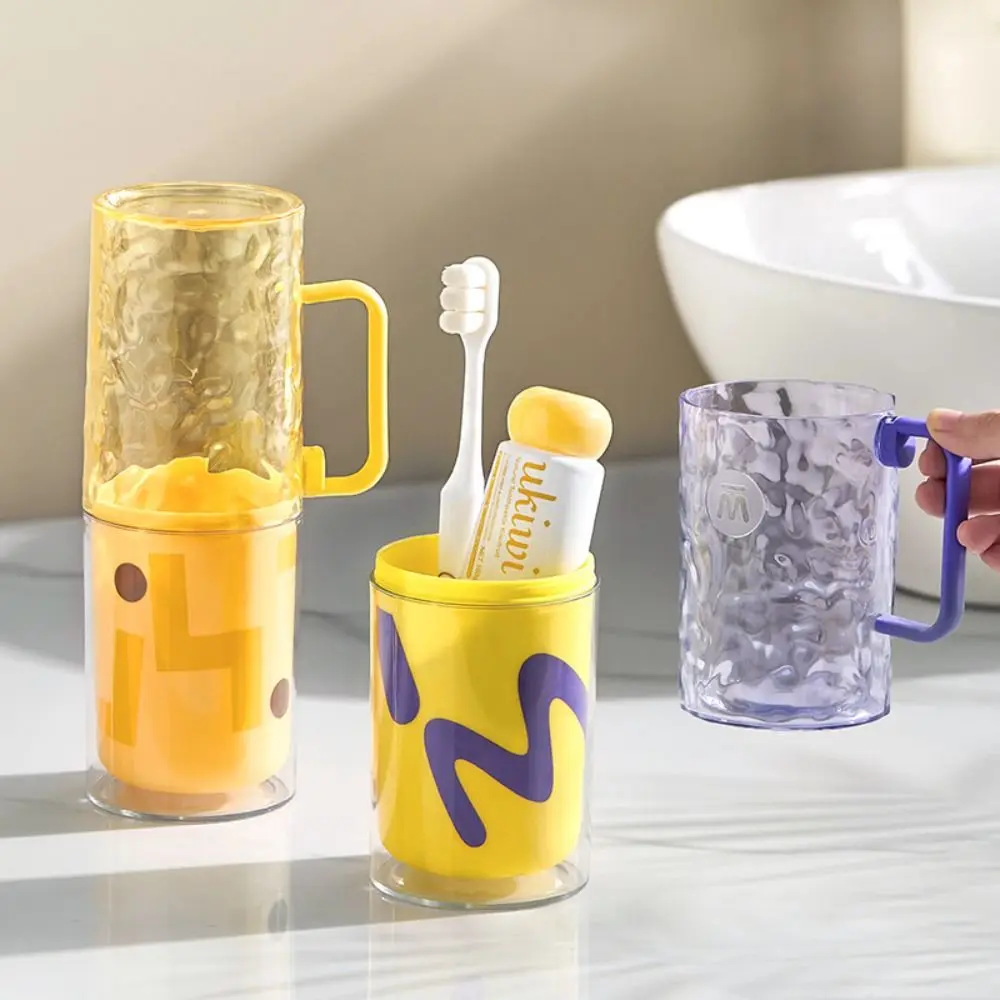 

Портативная прозрачная зубная щетка, дорожные контейнеры, пластиковый чехол для зубной щетки 3 в 1 с крышкой, коробка для хранения зубной щетки, дорожная