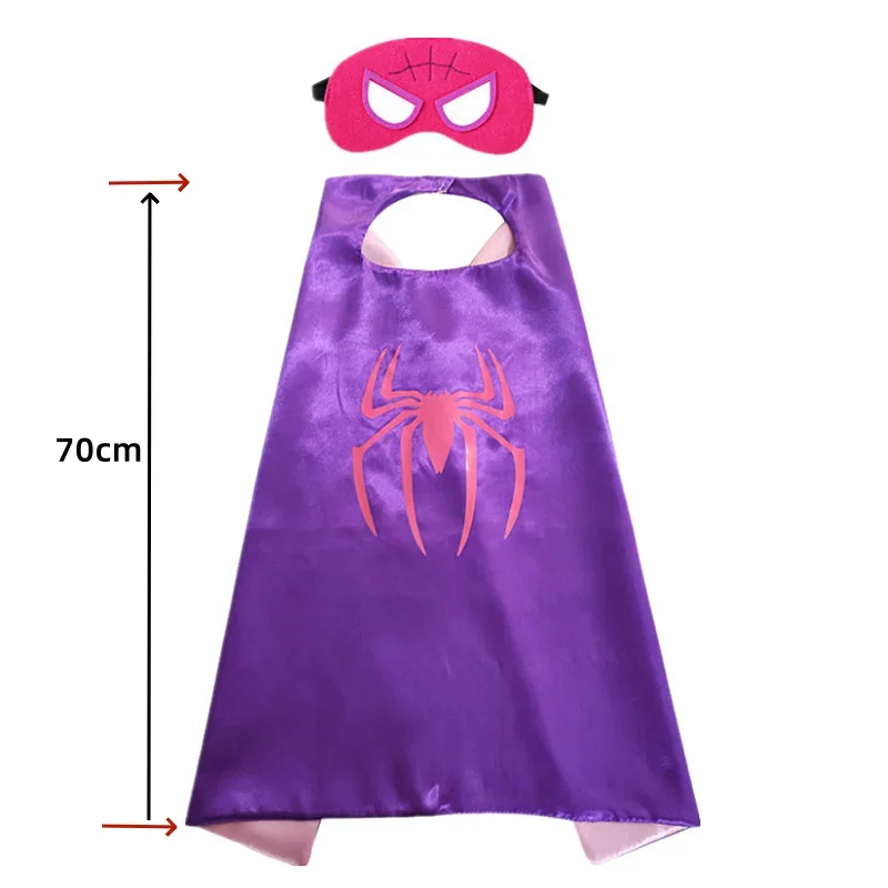 بدلة الهالوين التأثيرية جوين الخارقة بدلة سبايدرمان مايلز موراليس بذلة زي ورؤوس البطل الخارق فستان أقنعة أطفال هدية