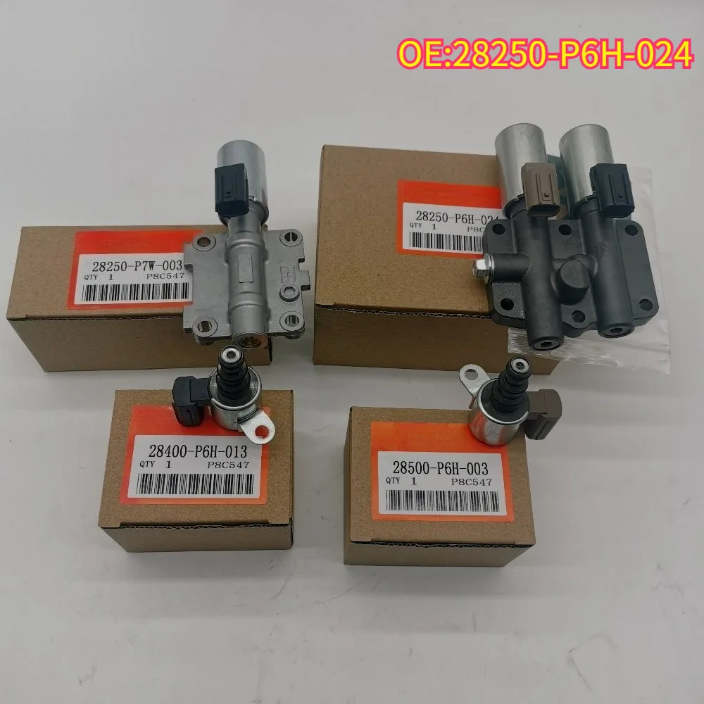 

High quality New For 28250-P6H-024 28250-P7W-003 STPAT Transmission Solenoid Kit Accord Odyssey Pilot TL CL MDX