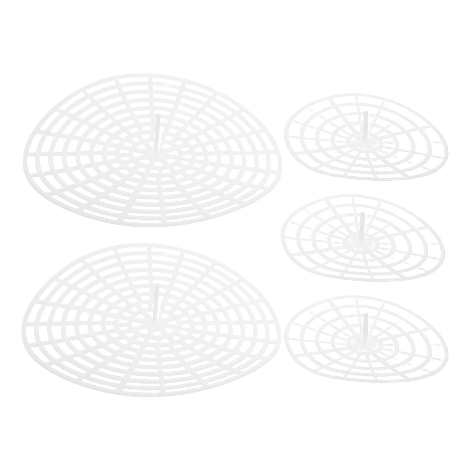 

5Pcs Pickle Press Mesh Fermenting Jar Press Wide Mouth Plastic Presser Plate for Vegetables Pickling Accessories