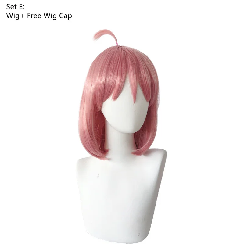 Disfraz de Cosplay de Anime SPY FAMILY Anya Forger para niños y mujeres, vestido negro Kawaii, ropa de fiesta, peluca