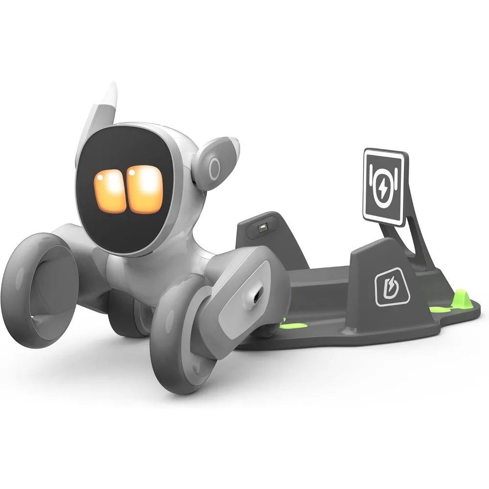 

The Most Advanced Smart Robot Pet Dog,Powered by GPT-4, Voice Command & Gesture Recognition, Real-time Interaction for Kids
