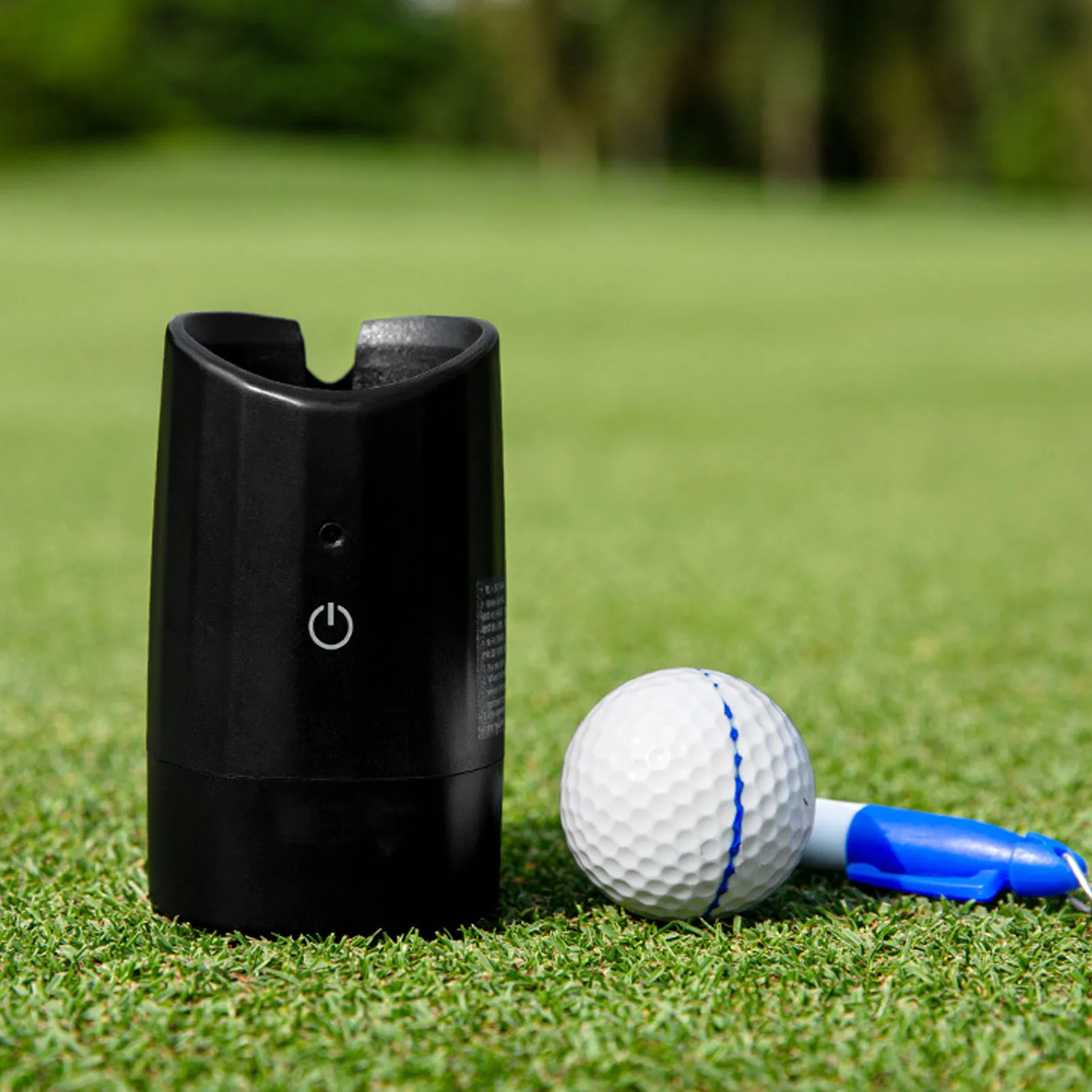 Portable Golf Ball Line Marker Tool for Accurate Center Marking Electric Golf Ball Marker for Putting Practice Golf Ball Tool