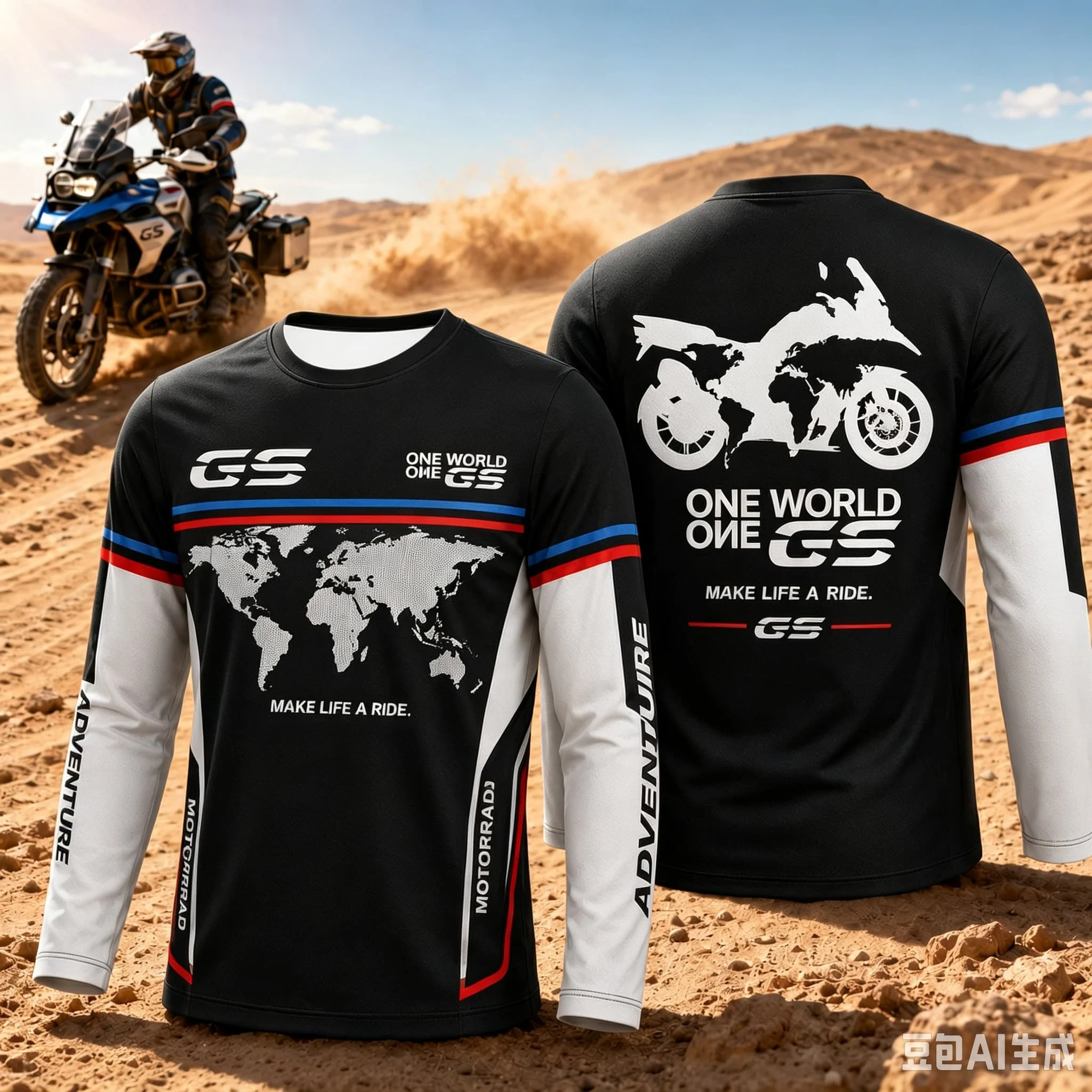 2027 New GS Adventure Motorrad Adventure Bike Fan T Shirt Outdoor Motorcycling Casual Wear Top for Daily Riding